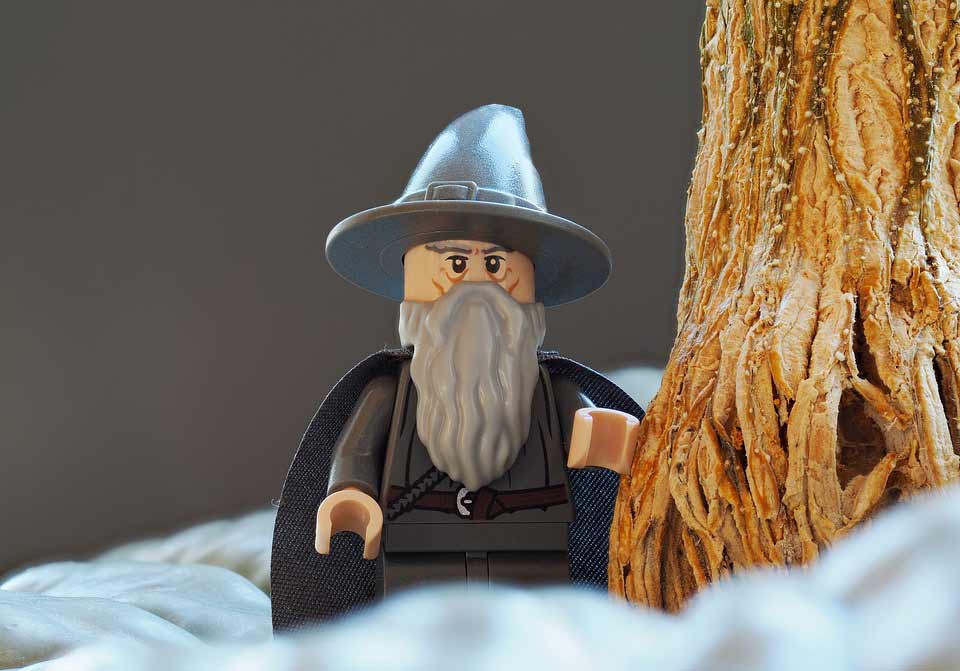 Lego Gandalf game